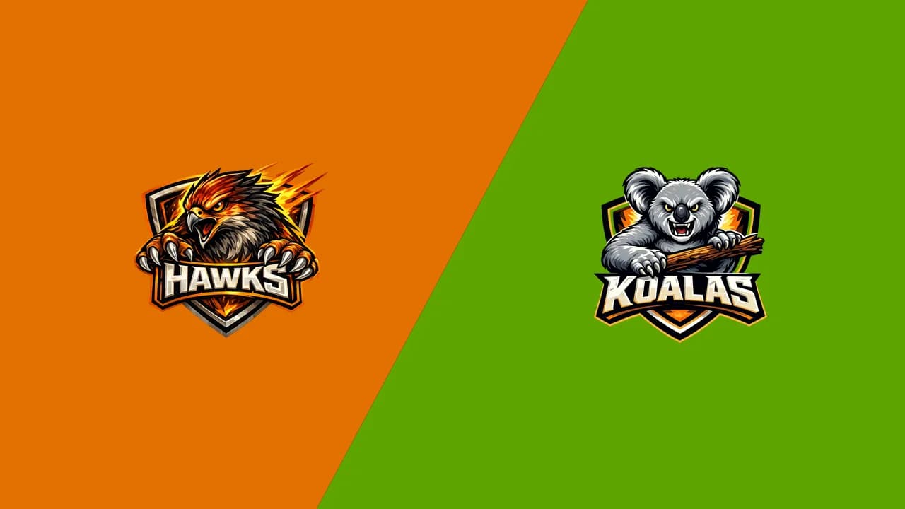 Hawks vs Koalas