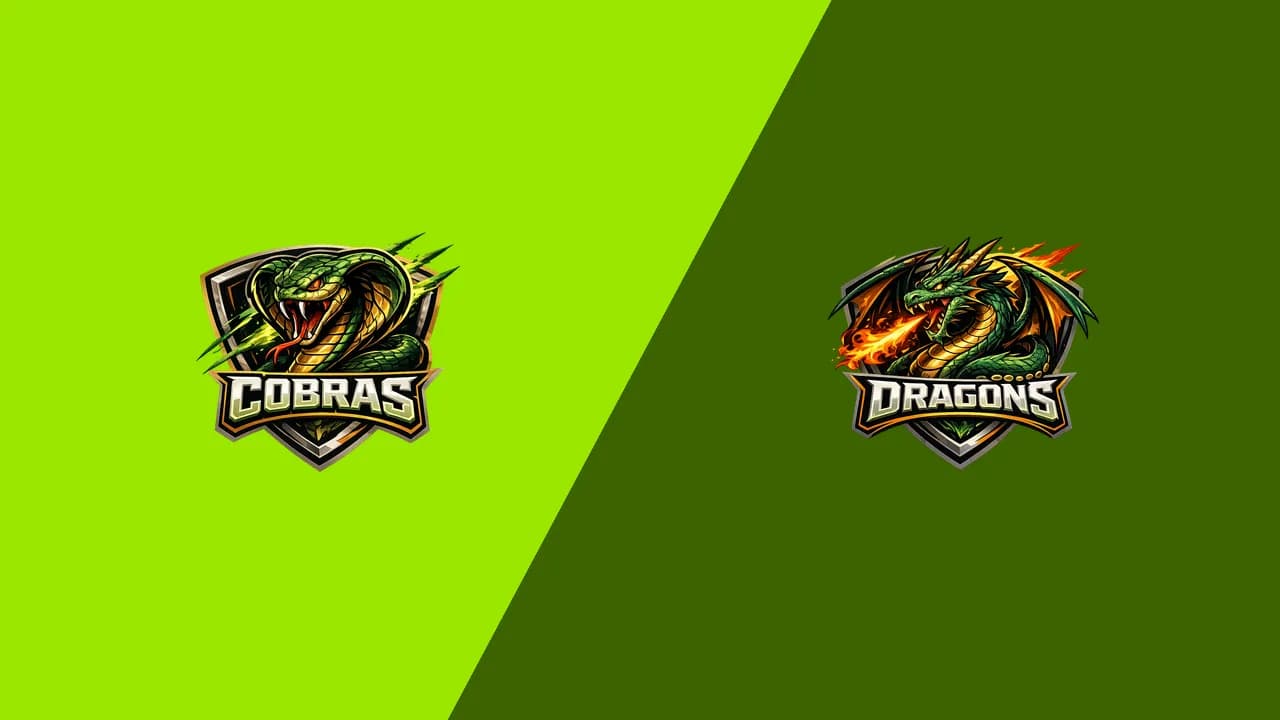 Cobras vs Dragons