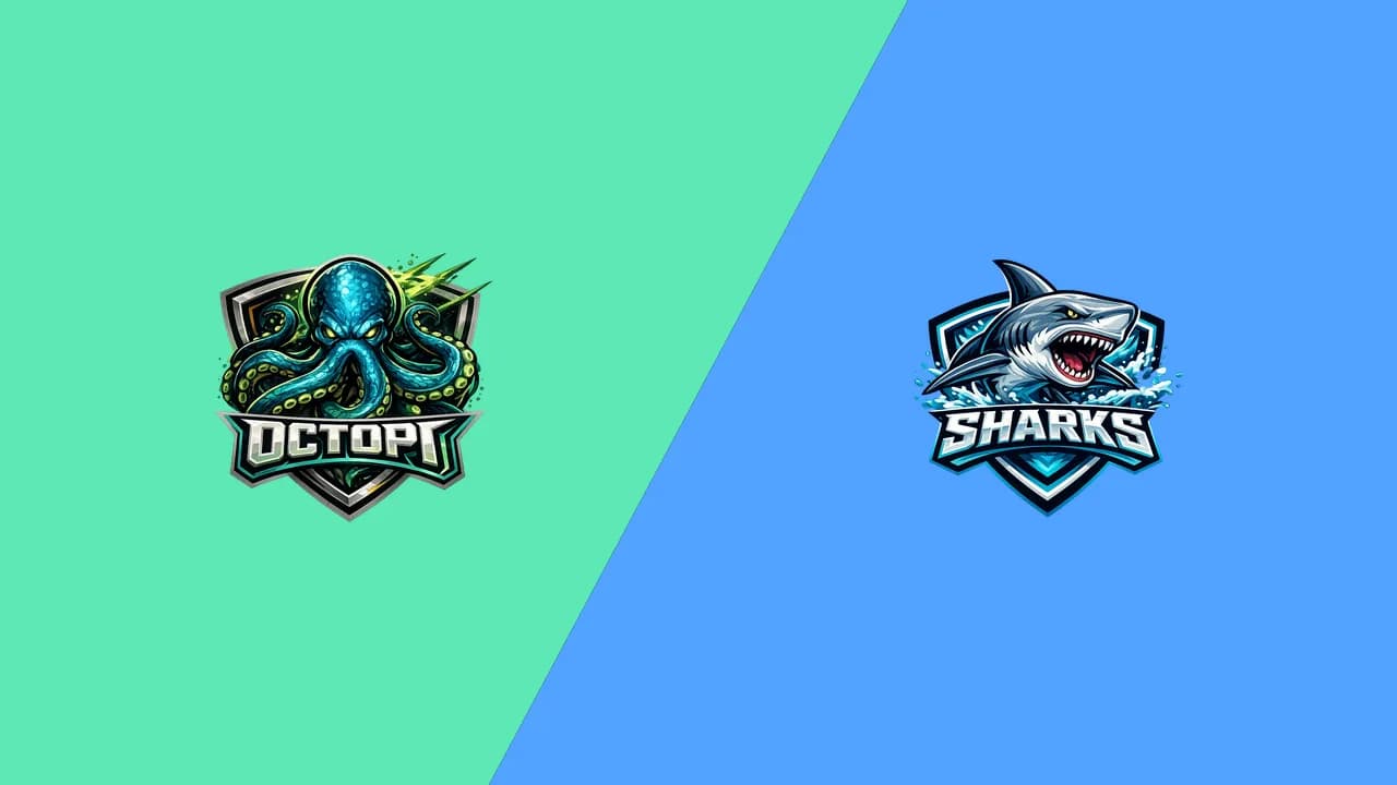 Octopi vs Sharks