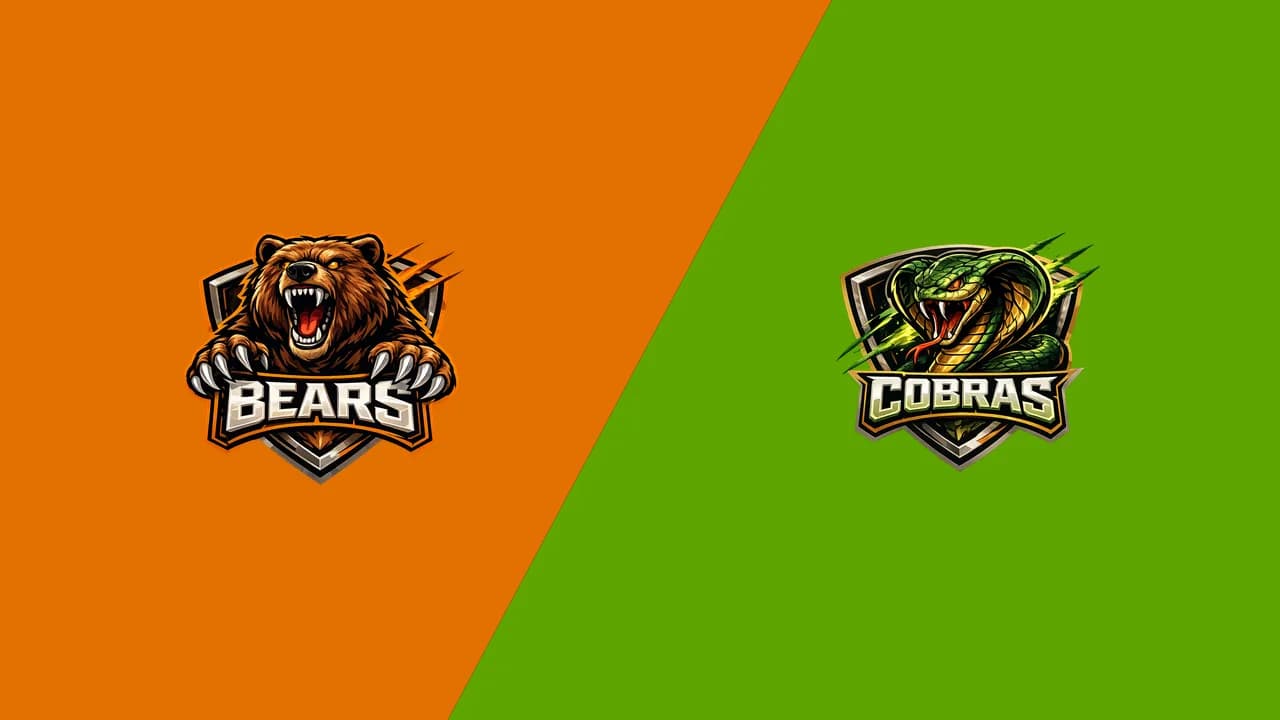 Bears vs Cobras